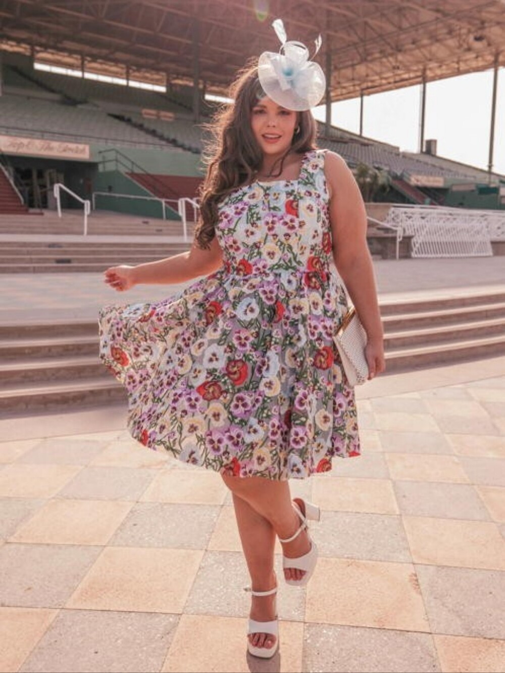 Jessakae Ava Pansy Dress, sz 2x